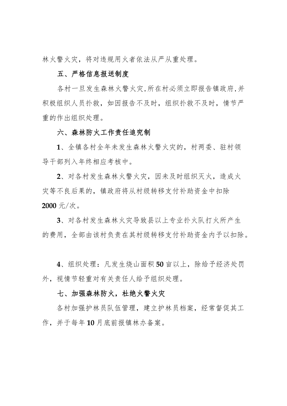 XX镇2021森林防火工作考核方案.docx_第2页