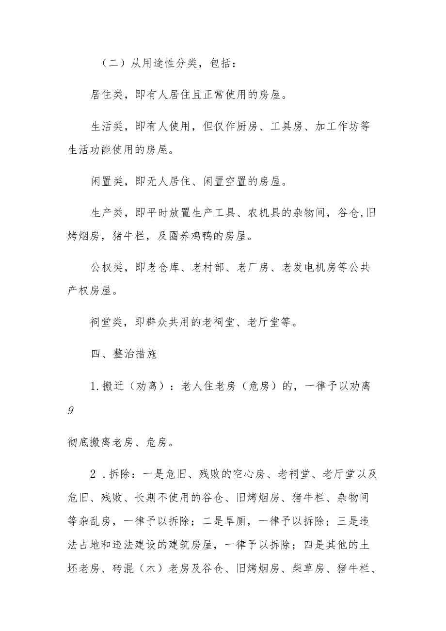 XX镇农村房屋突出问题专项整治实施方案.docx_第2页