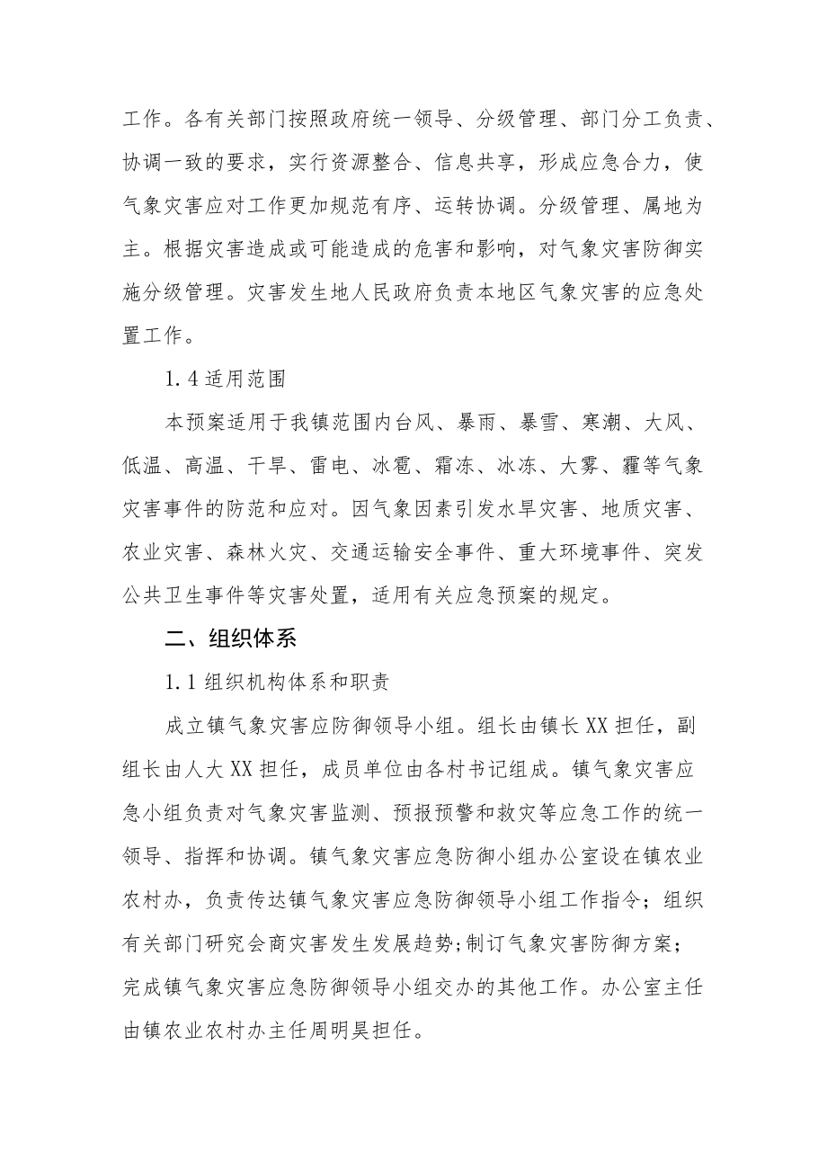 乡镇气象灾害应急预案.docx_第2页