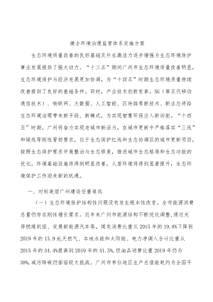 健全环境治理监管体系实施方案.docx