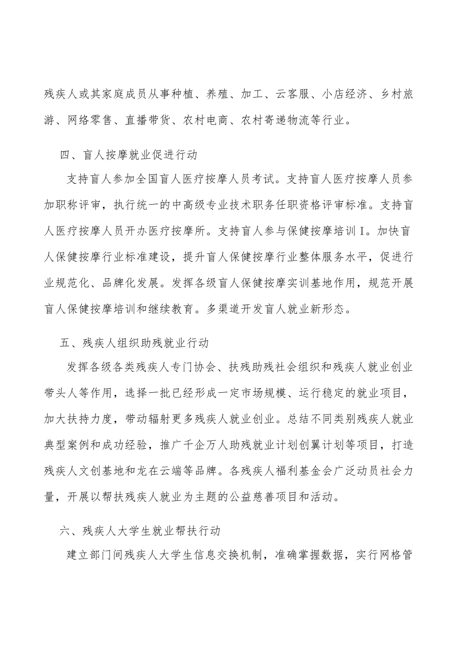 农村残疾人就业帮扶行动实施方案.docx_第3页