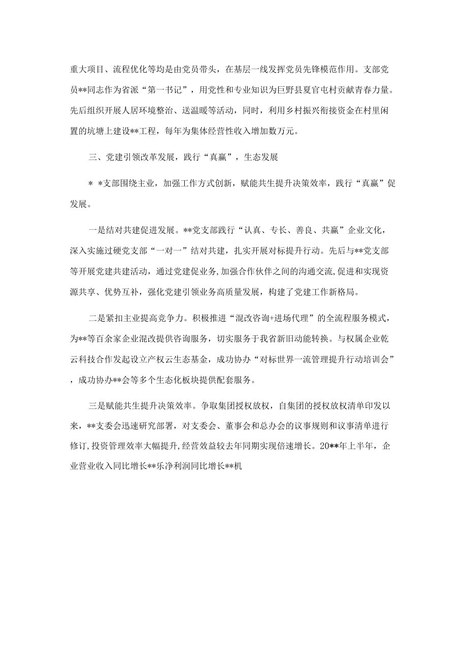 国企党建经验交流：党建引领显担当 以梦为马赢青春.docx_第3页