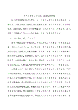 加大新能源公交车推广力度实施方案.docx