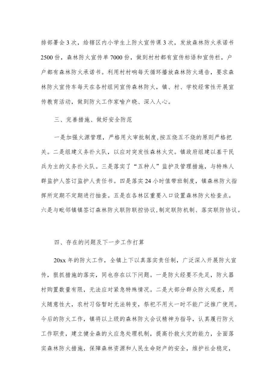 x镇森林防灭火工作总结.docx_第2页