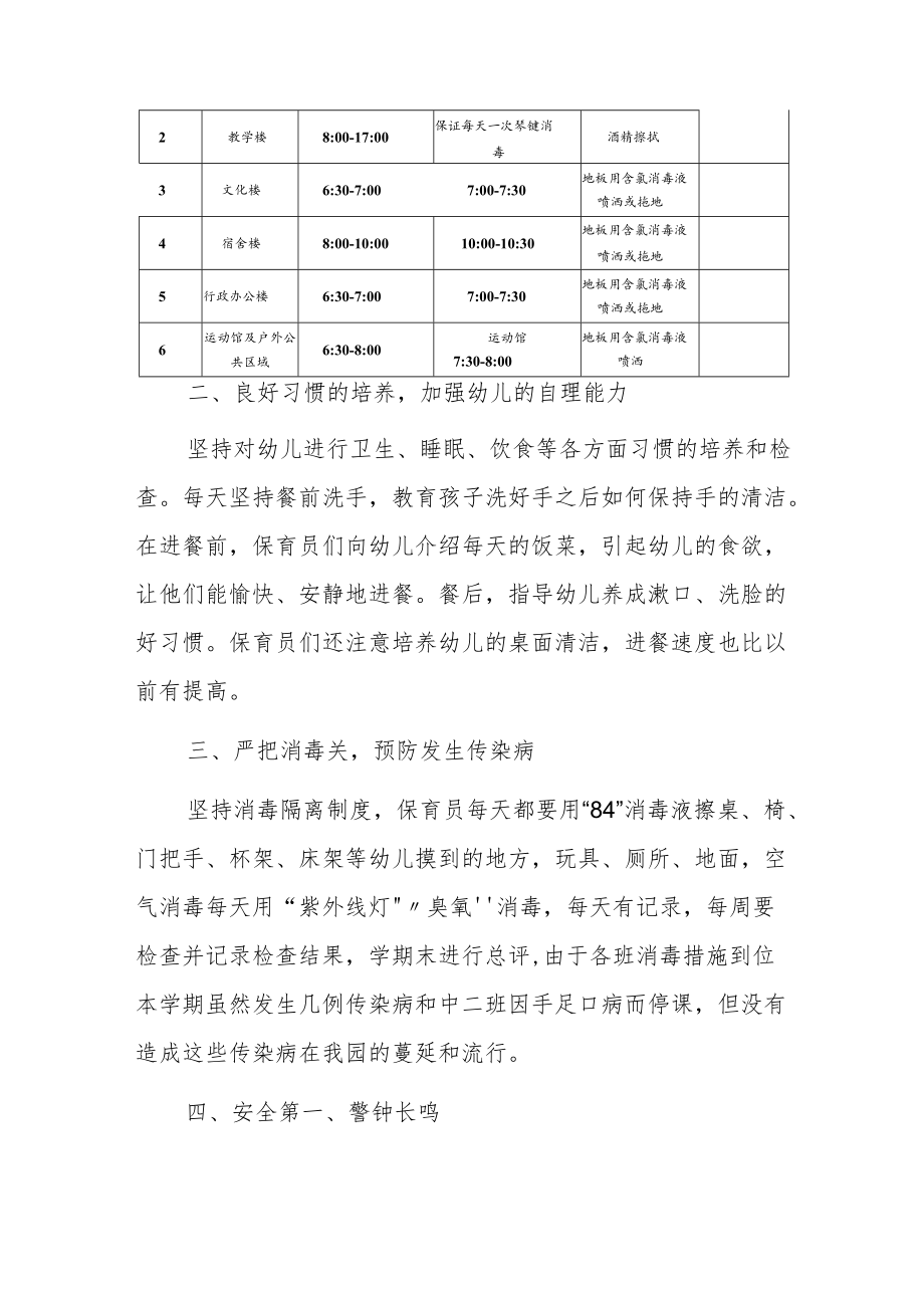 2023幼儿园疫情期间大班保育员工作总结.docx_第2页