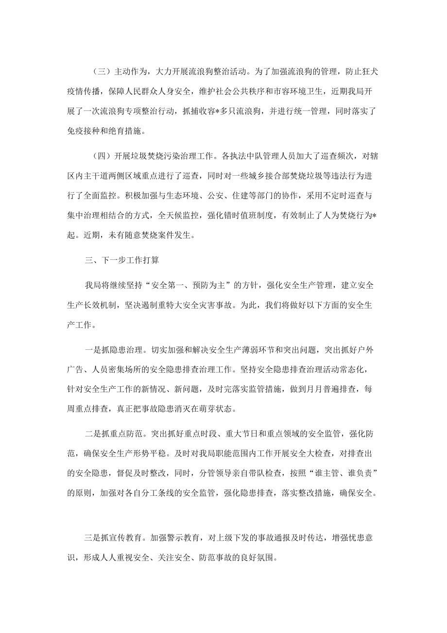 局安全生产防灾减灾救灾工作报告.docx_第2页