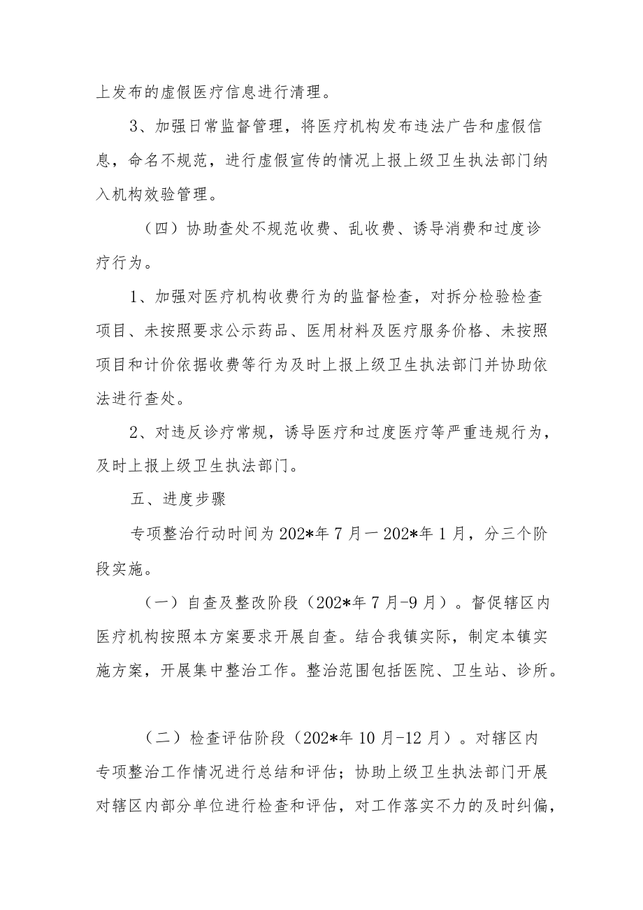 医院医疗乱象专项整治行动实施方案.docx_第3页