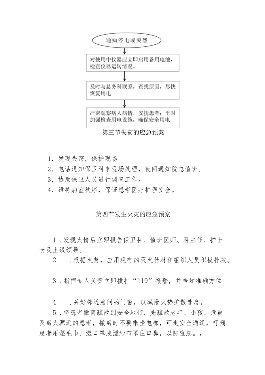 病区风险应急管理预案汇编2022版.docx_第3页