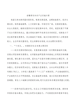 前瞻谋划未来产业实施方案.docx