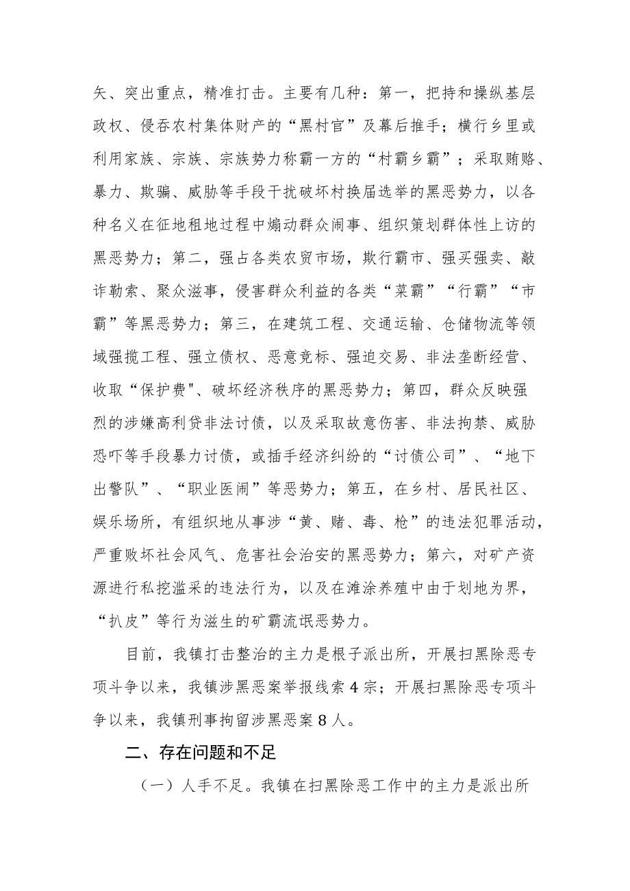 扫黑除恶专项斗争工作总结.docx_第3页