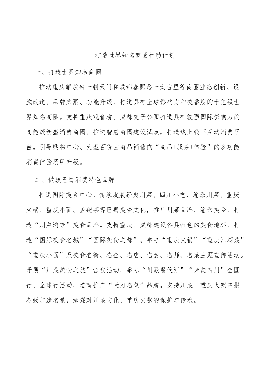 打造世界知名商圈行动计划.docx_第1页