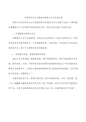 开展纺织品行业强链补链联合攻关实施方案.docx