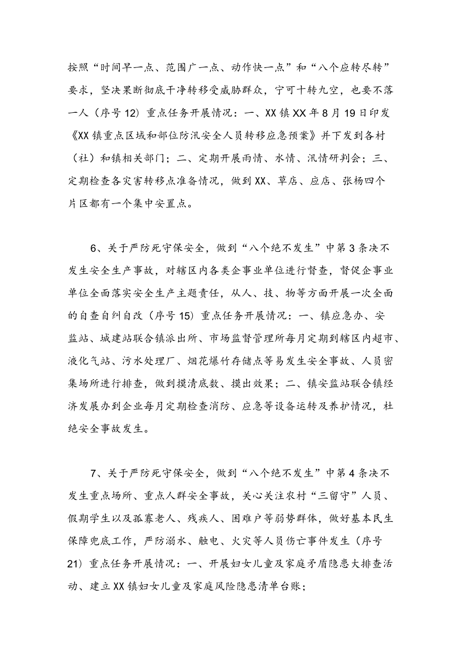 XX镇20XX政策执行及落实情况汇报.docx_第3页