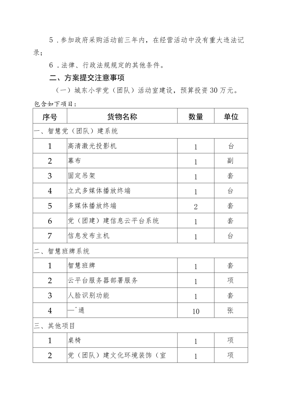 关于征集武宣县城东小学团队活动室建设方案.docx_第2页