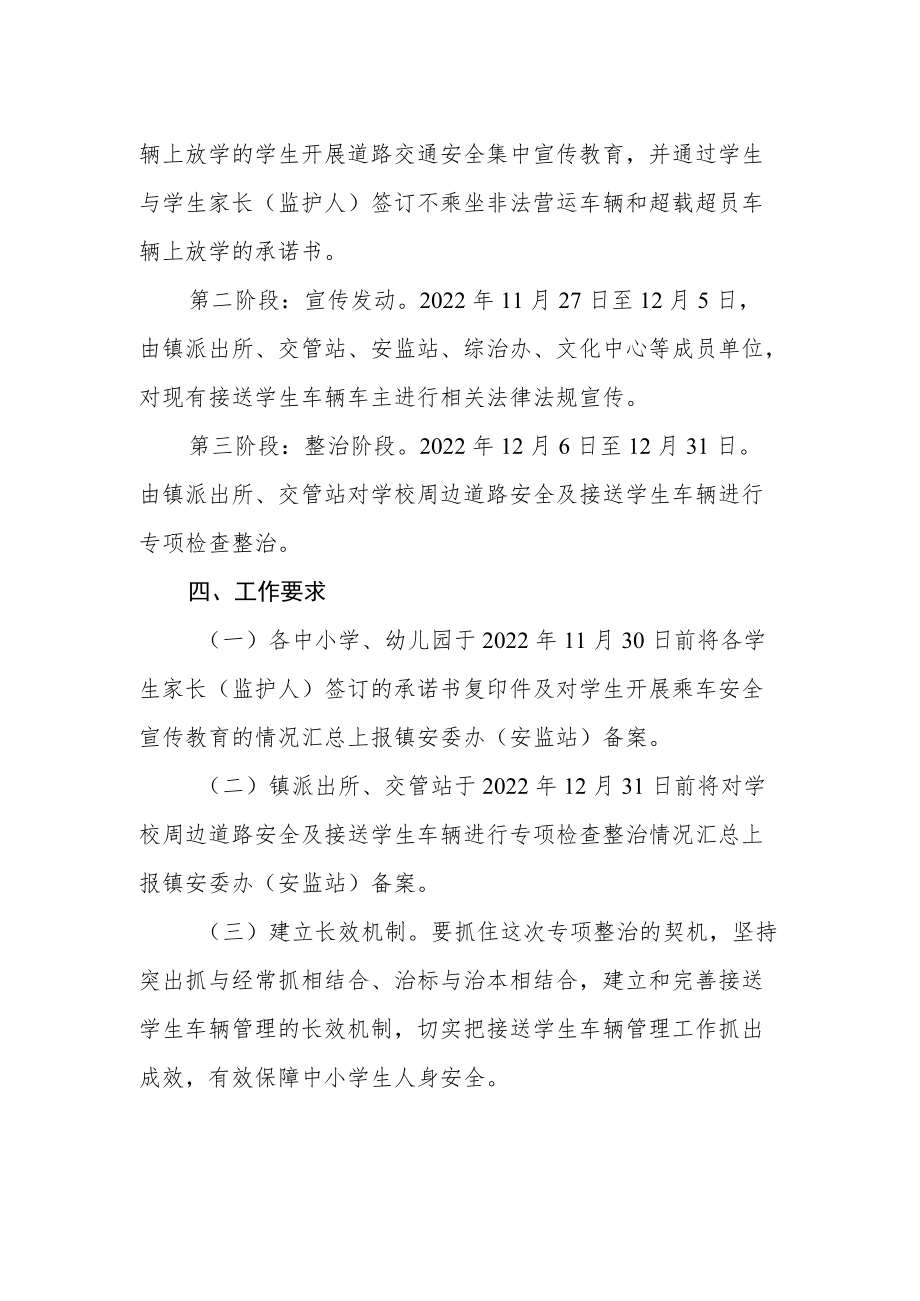 关于开展接送学生车辆违法整治的通知.docx_第2页