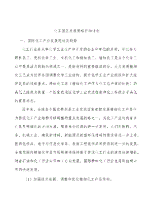 化工园区发展策略行动计划.docx