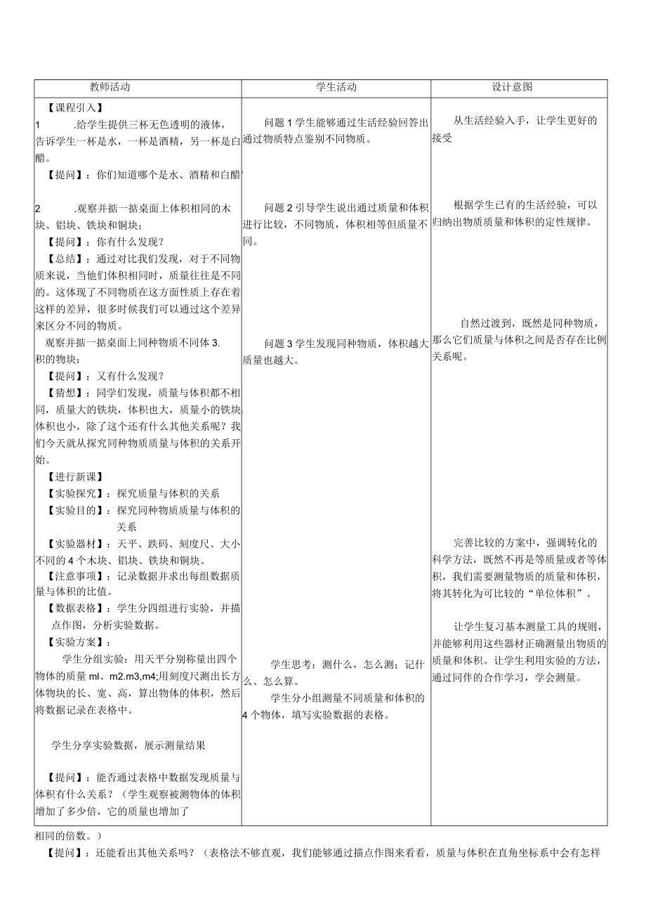 密度教学设计 .docx_第2页