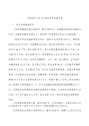 完善农村公共文化服务体系实施方案.docx