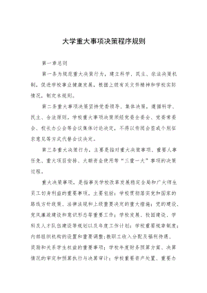 大学重大事项决策程序规则.docx