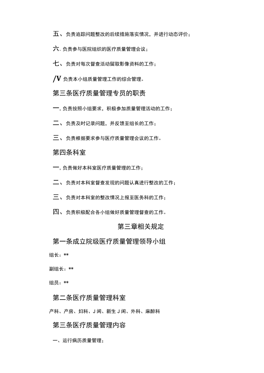 妇幼保健院医疗质量督查管理办法.docx_第2页