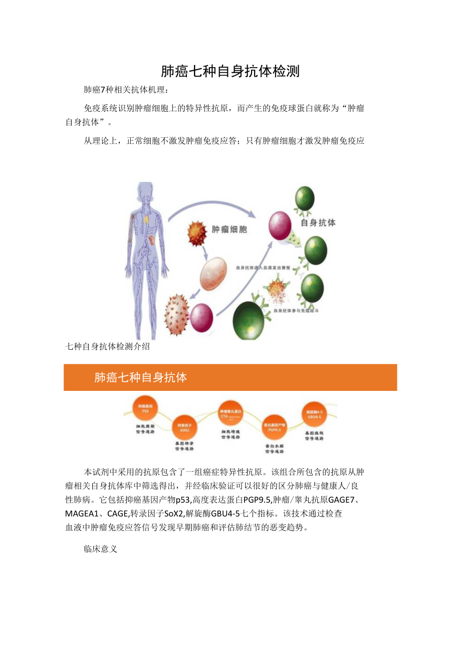 肺癌七种自身抗体检测.docx_第1页