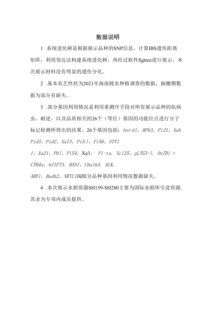 浙江省农业新品种选育专项2022年水稻优异种质资源展示目录.docx_第2页