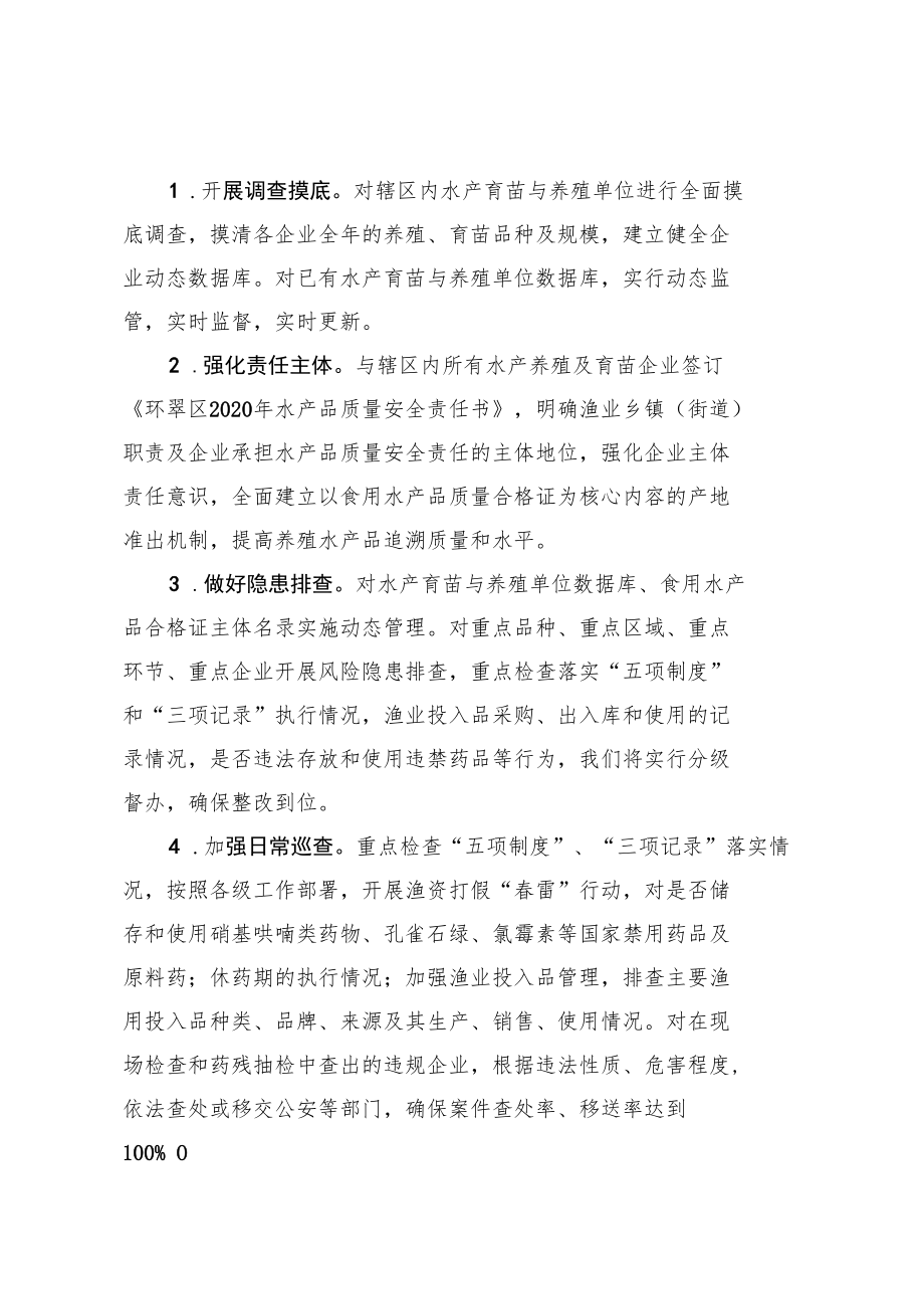 环翠区2020年水产品质量安全专项整治方案.docx_第3页