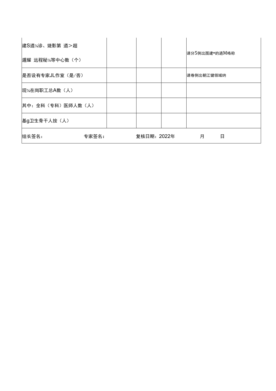 江苏省农村区域性医疗卫生中心现场一致性评价复核表.docx_第3页