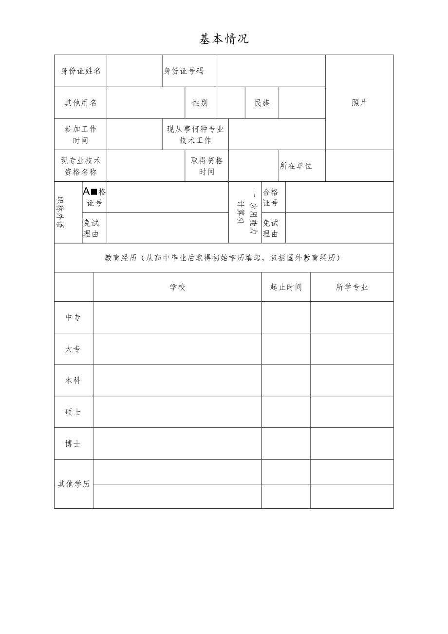 破格申请职称聘任评定表.docx_第3页