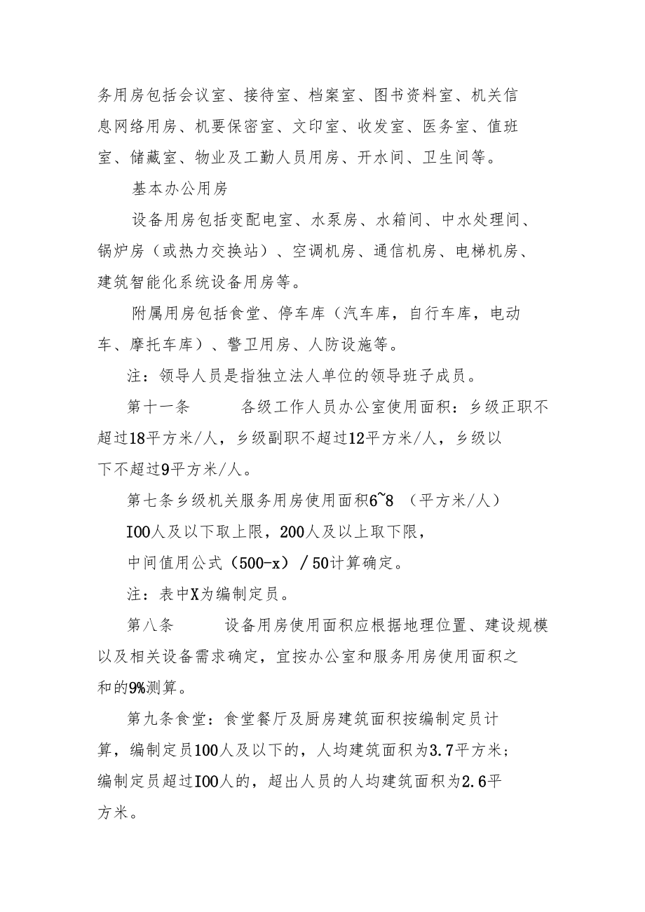 镇办公用房建设标准.docx_第2页