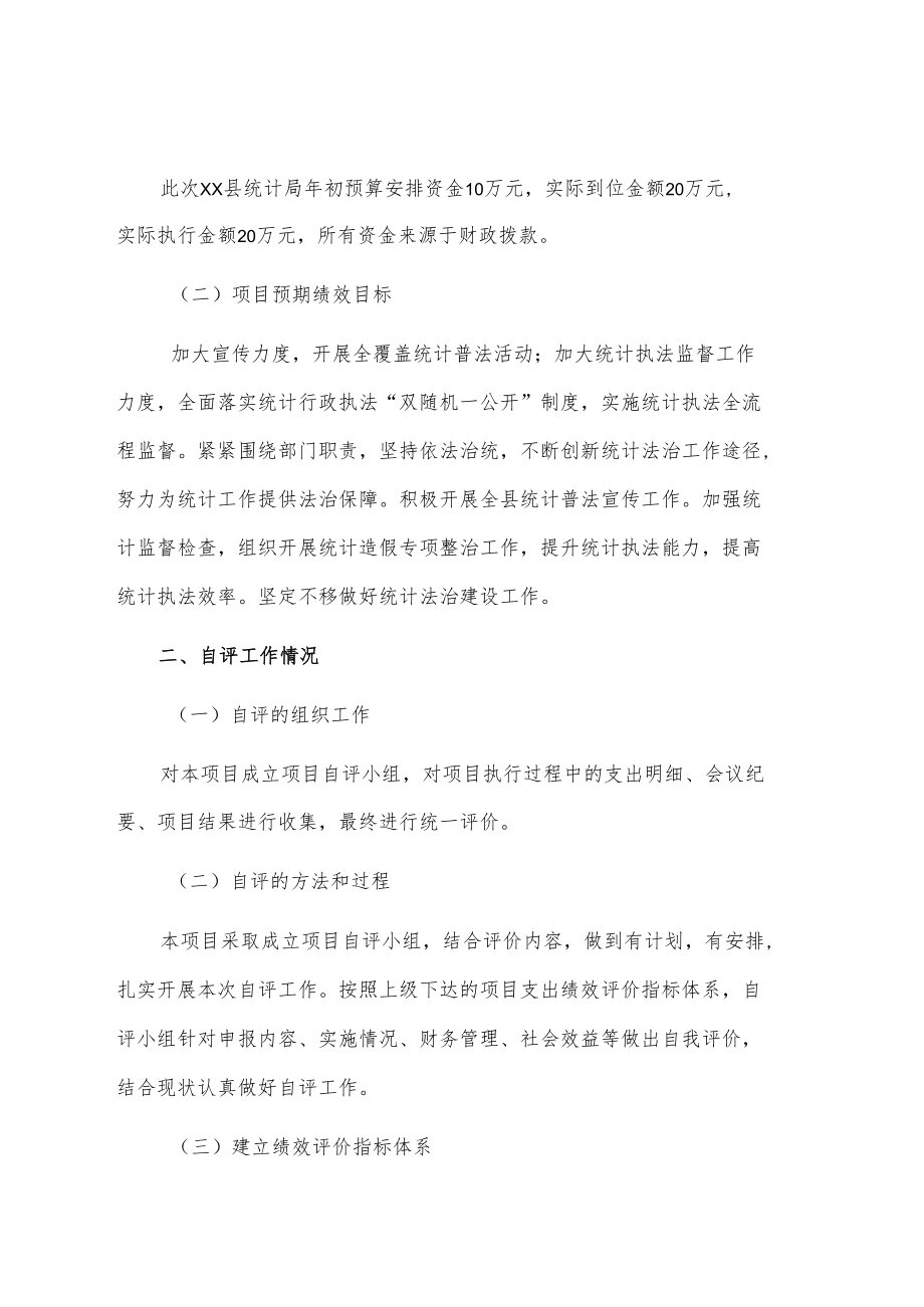 统计普法宣传项目自评报告.docx_第2页