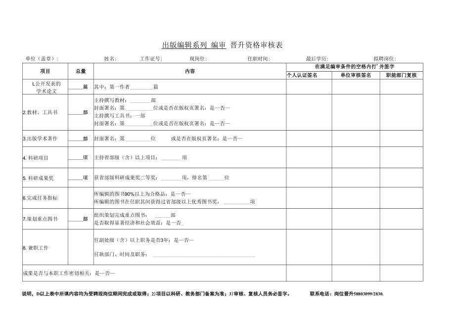 申报人成果（任现职以来）审核表.docx_第1页