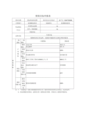 绩效目标申报表.docx