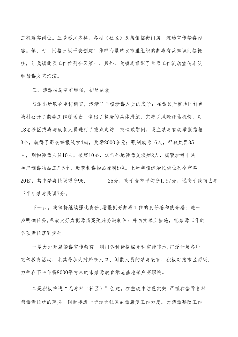 镇禁毒工作汇报.docx_第2页