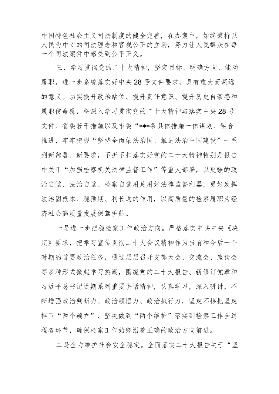 检察院检察长学习贯彻党的二十次大会精神讨研心得体会发言.docx_第3页