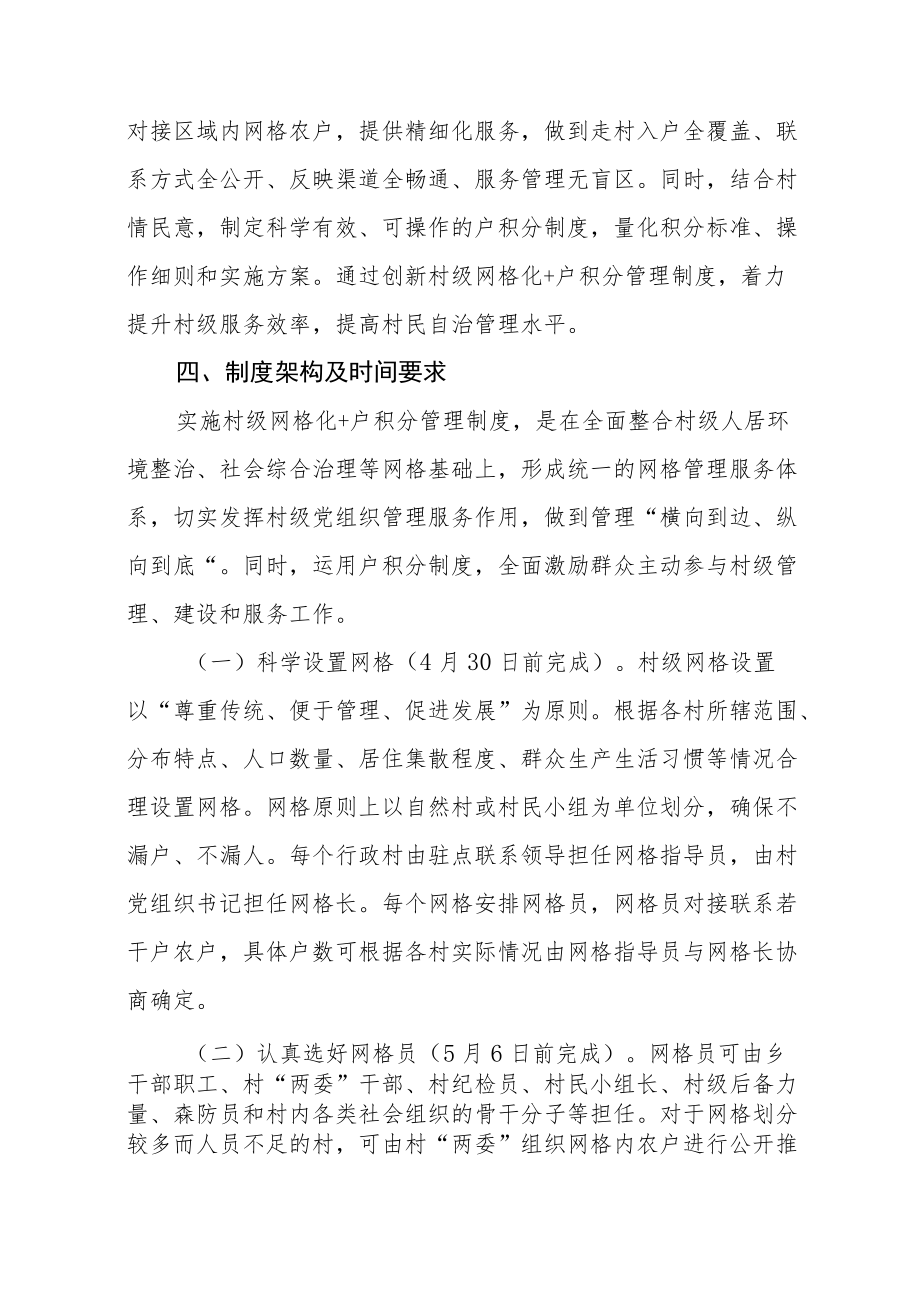 乡推行村级网格化+户积分管理实施方案.docx_第3页