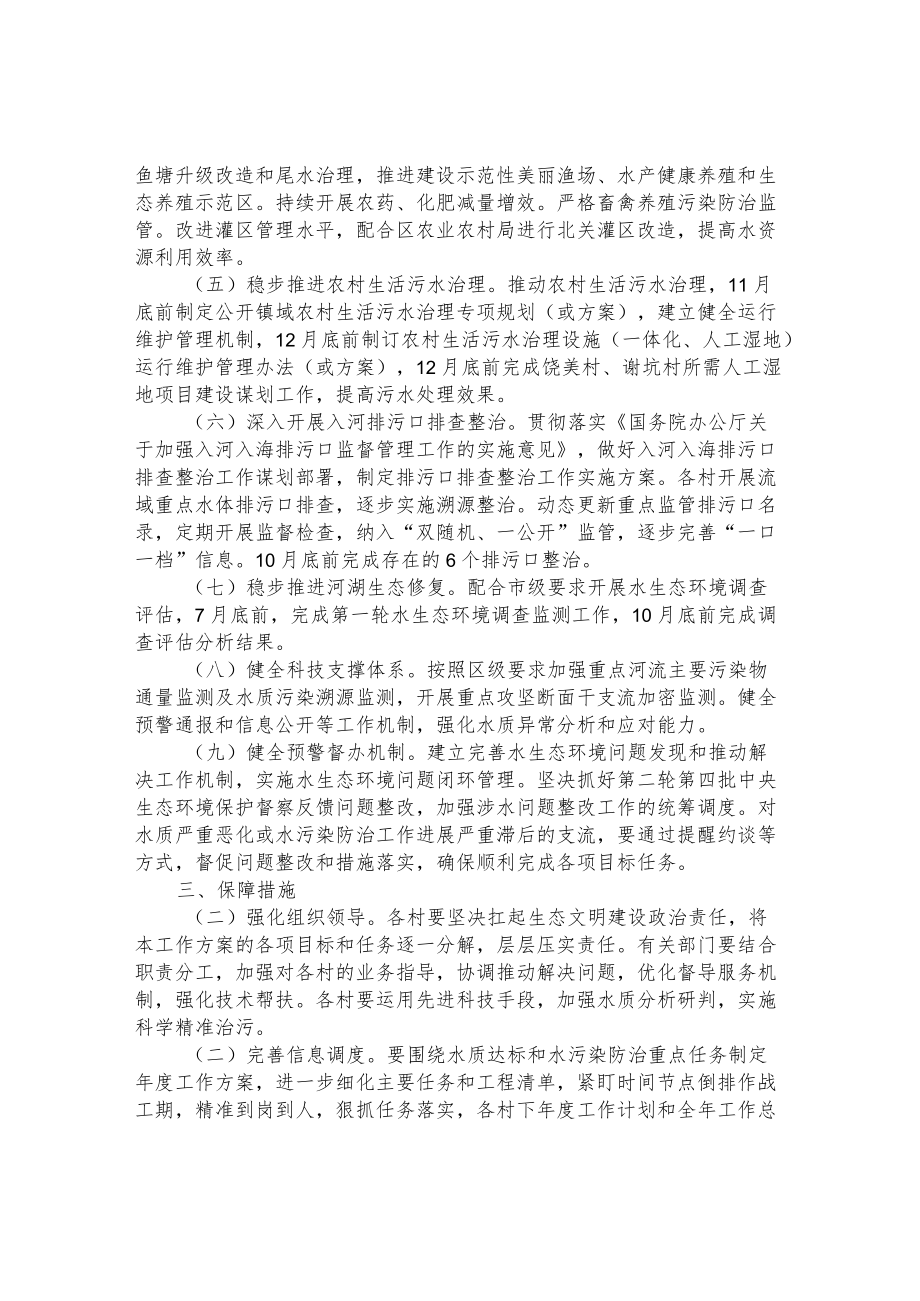 xx镇2022年水污染防治攻坚工作方案.docx_第2页