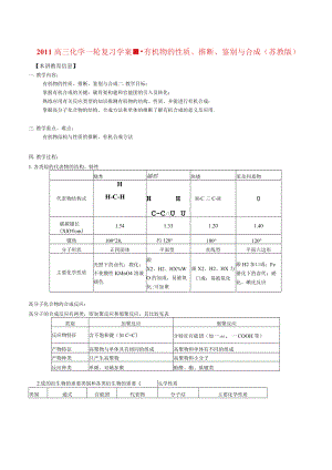 有机物的性质、推断、鉴别与合成.docx