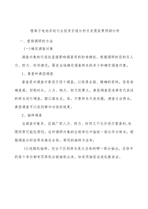 锂离子电池系统行业投资价值分析及发展前景预测分析.docx