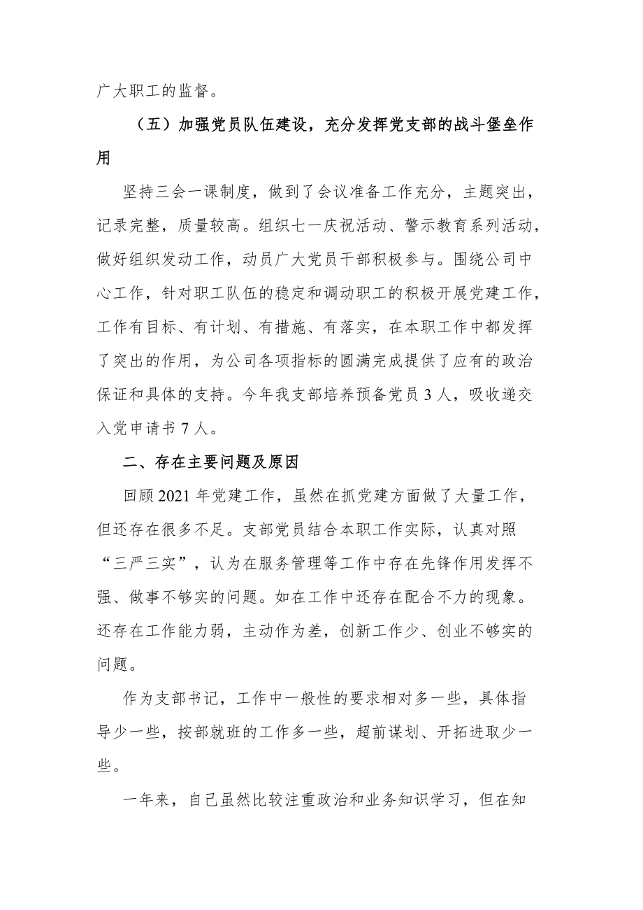 党支部书记抓党建工作述职报告.docx_第3页