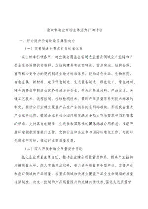 激发制造业市场主体活力行动计划.docx