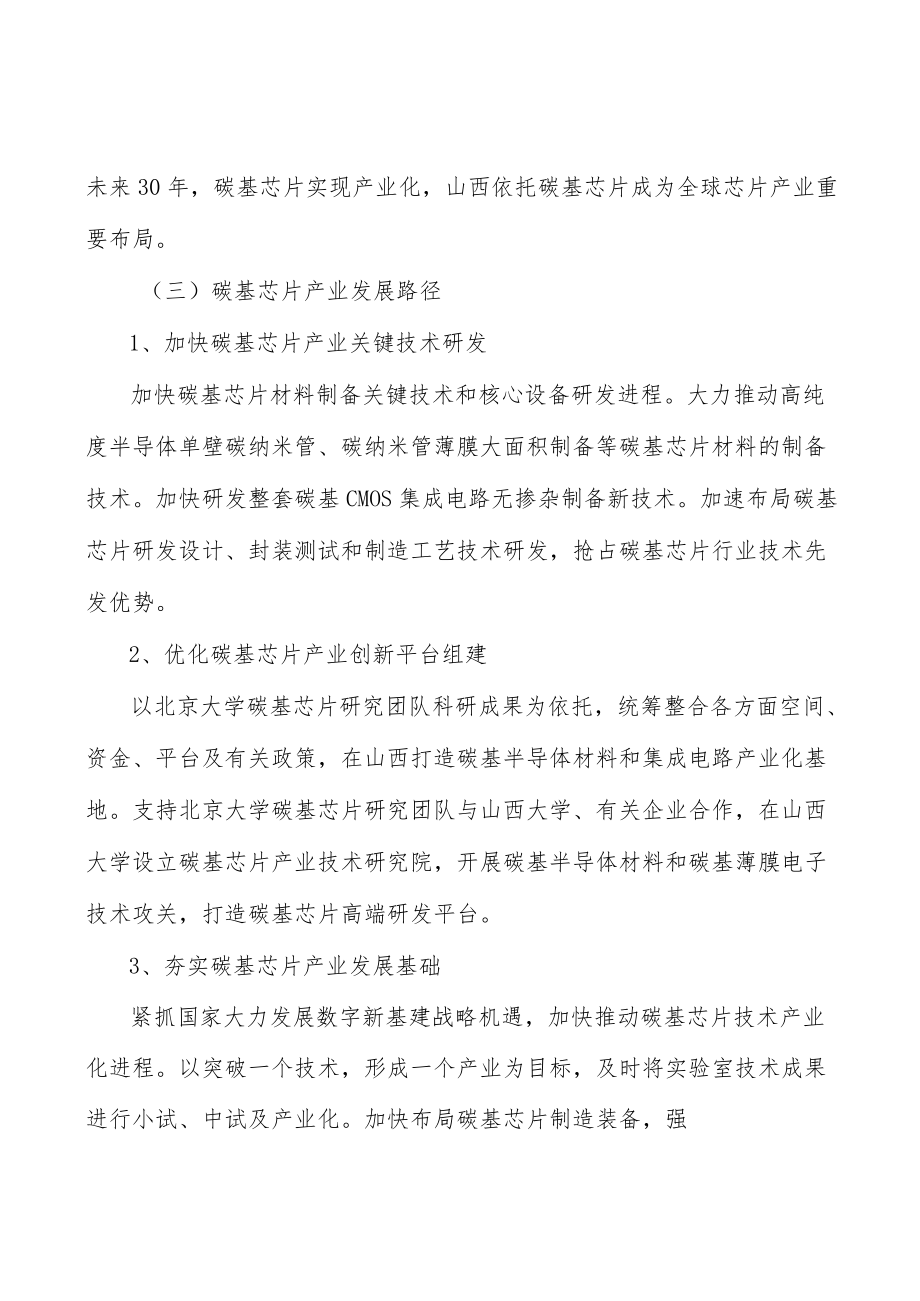 山西碳基芯片产业概况分析.docx_第2页