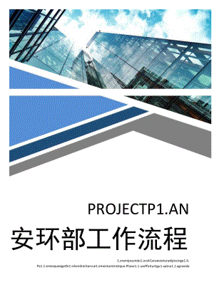 项目安全环保部部门工作流程.docx