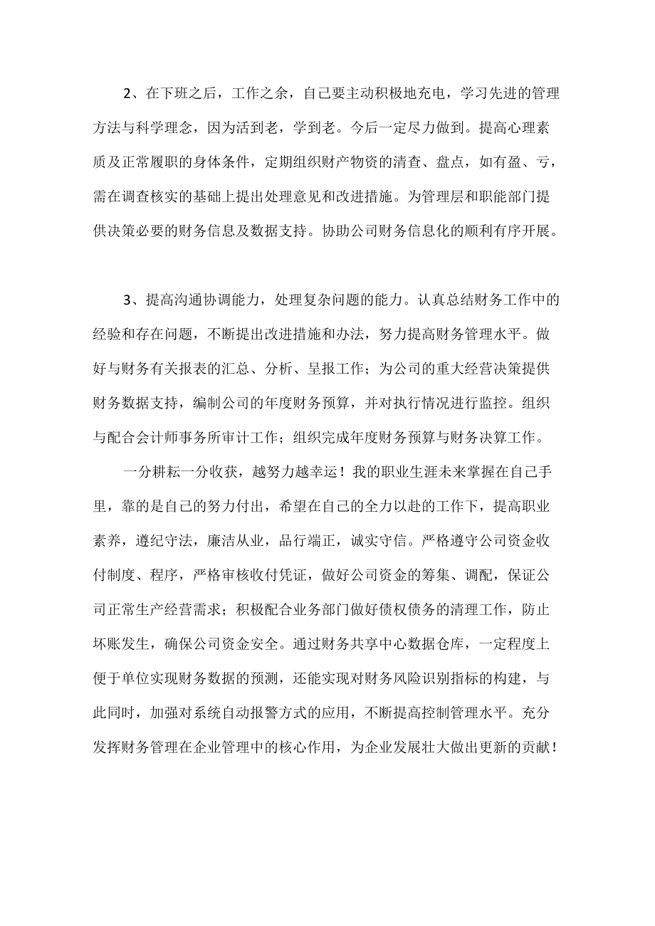 财务部个人年终总结.docx_第3页