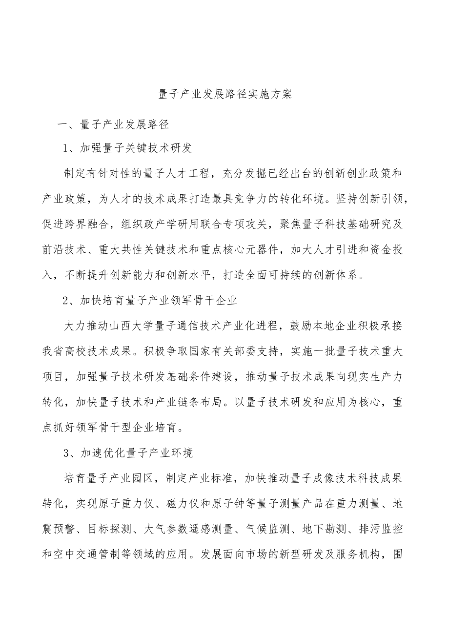 量子产业发展路径实施方案.docx_第1页