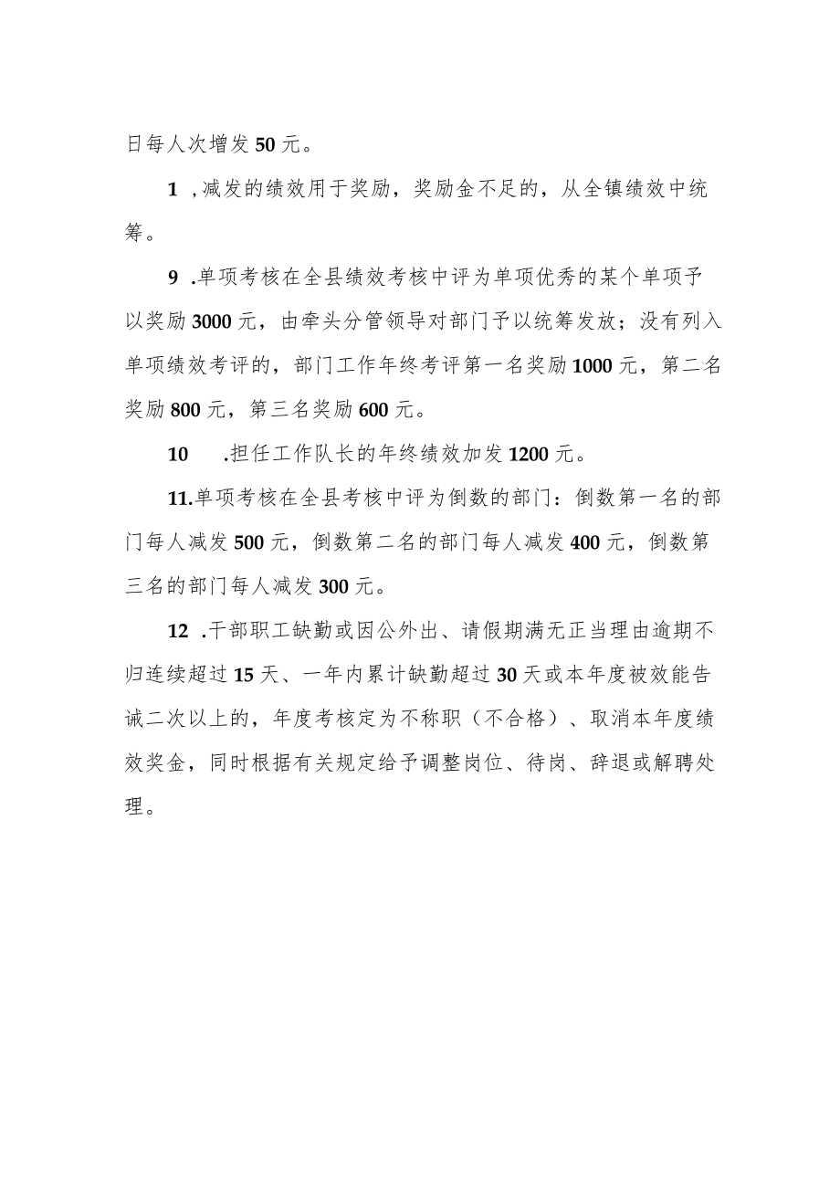 绩效管理工作奖惩方案.docx_第2页