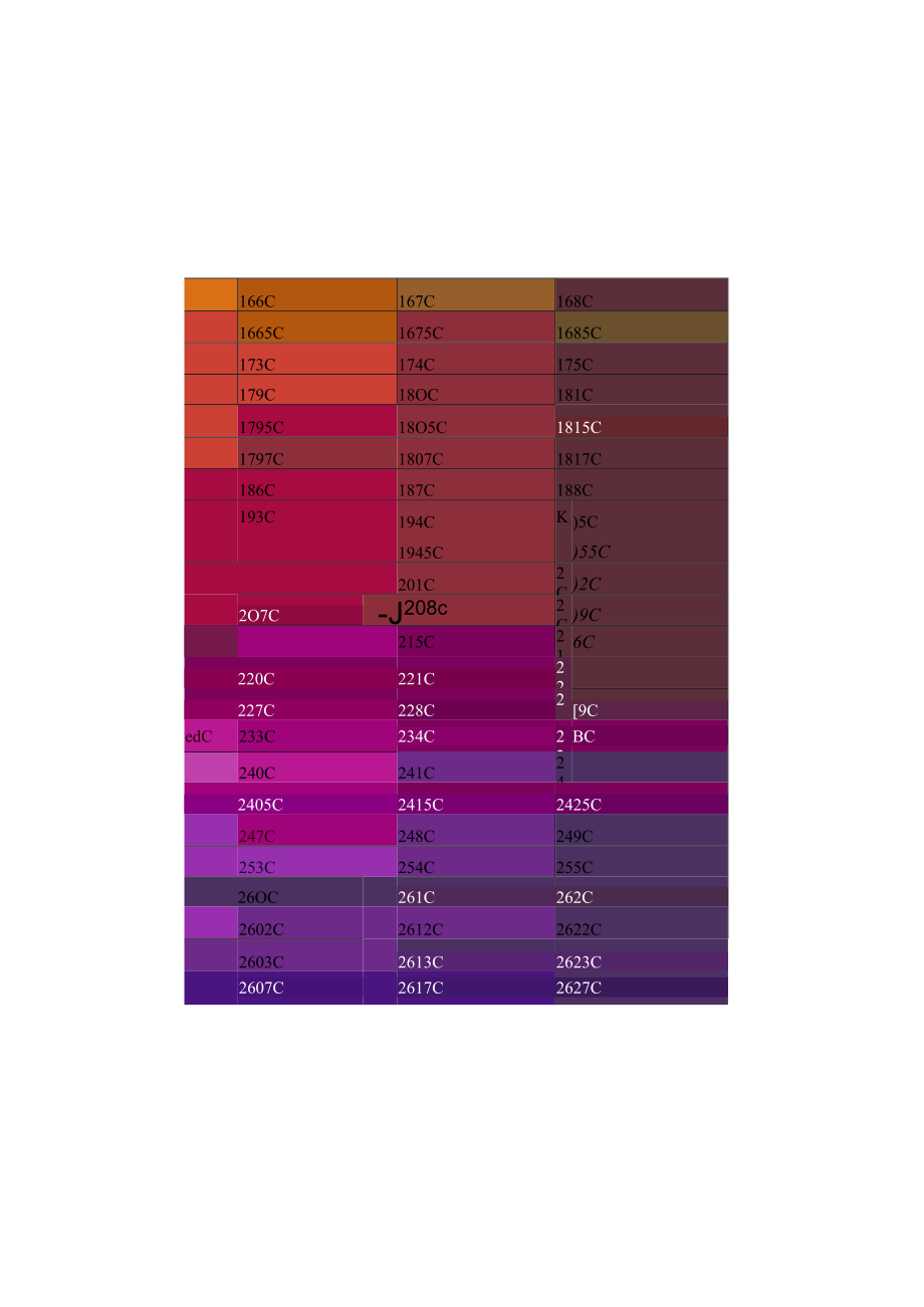 国际标准PANTONE号颜色对照表.docx_第3页