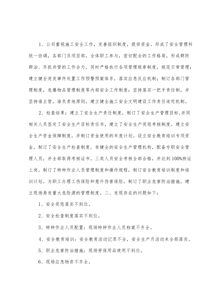 公司年度自查报告.docx_第3页