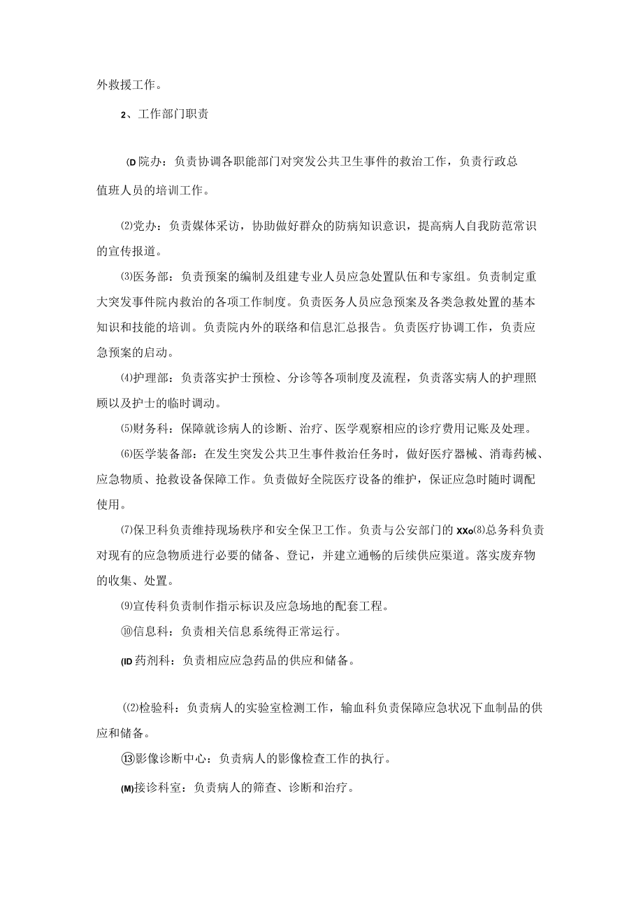 医院管理突发公共卫生事件应急预案.docx_第2页