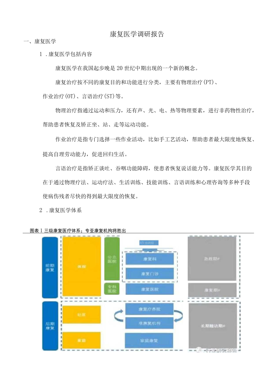 康复行业调研报告0614.docx_第1页